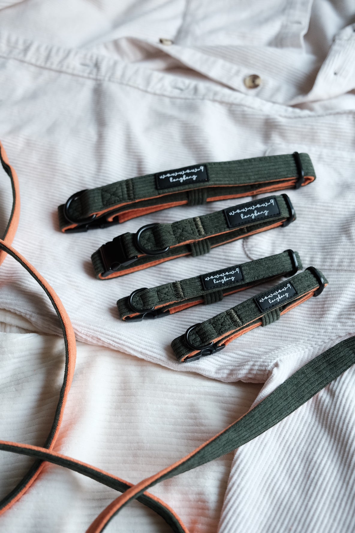 Corduroy | Bundle Set [Green/Orange]